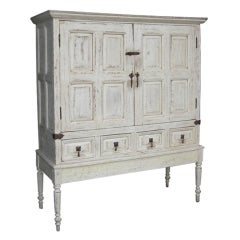 White Washed Cabinet