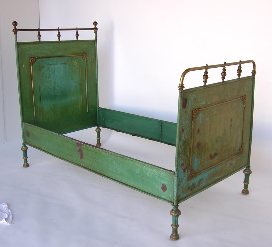 19th Century French Metal Twin Beds