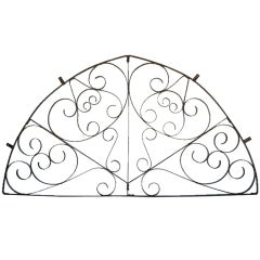 Large Scale Decorative Iron Architectural Arch 9