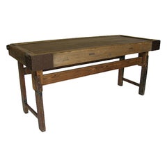 Japanese Tea Table Console With Iron