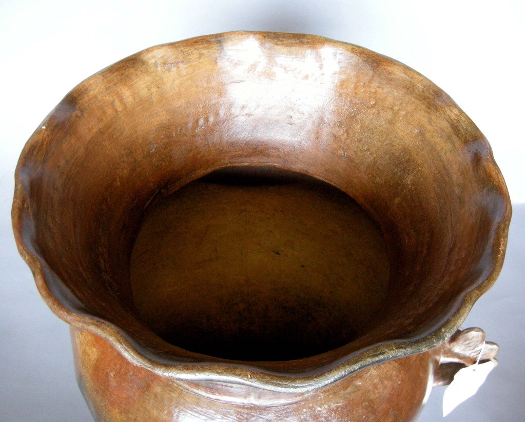 Terracotta 19th Century Ceramic Pot