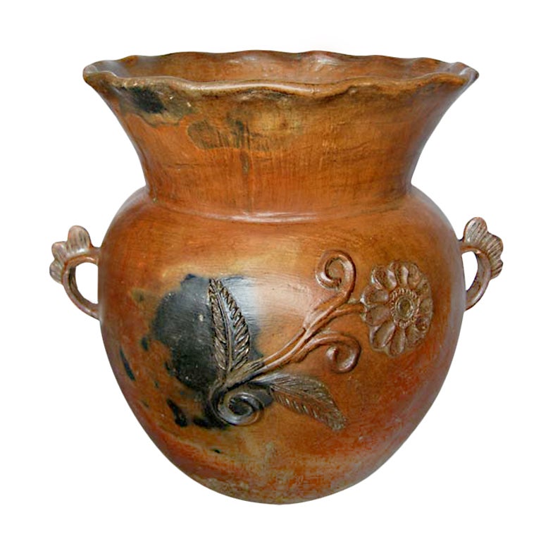 19th Century Ceramic Pot For Sale at 1stDibs