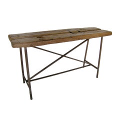 Double Plank Console