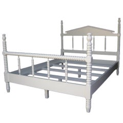 Custom Painted Bobbin Spindle Bed 3