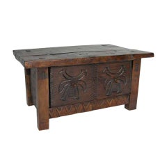 Carved Low Table