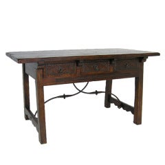 Antique Spanish Library table