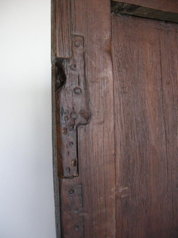 Pair of 19th Century Antique Wooden Doors In Good Condition In Los Angeles, CA