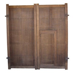 Antique Large Japanese Doors