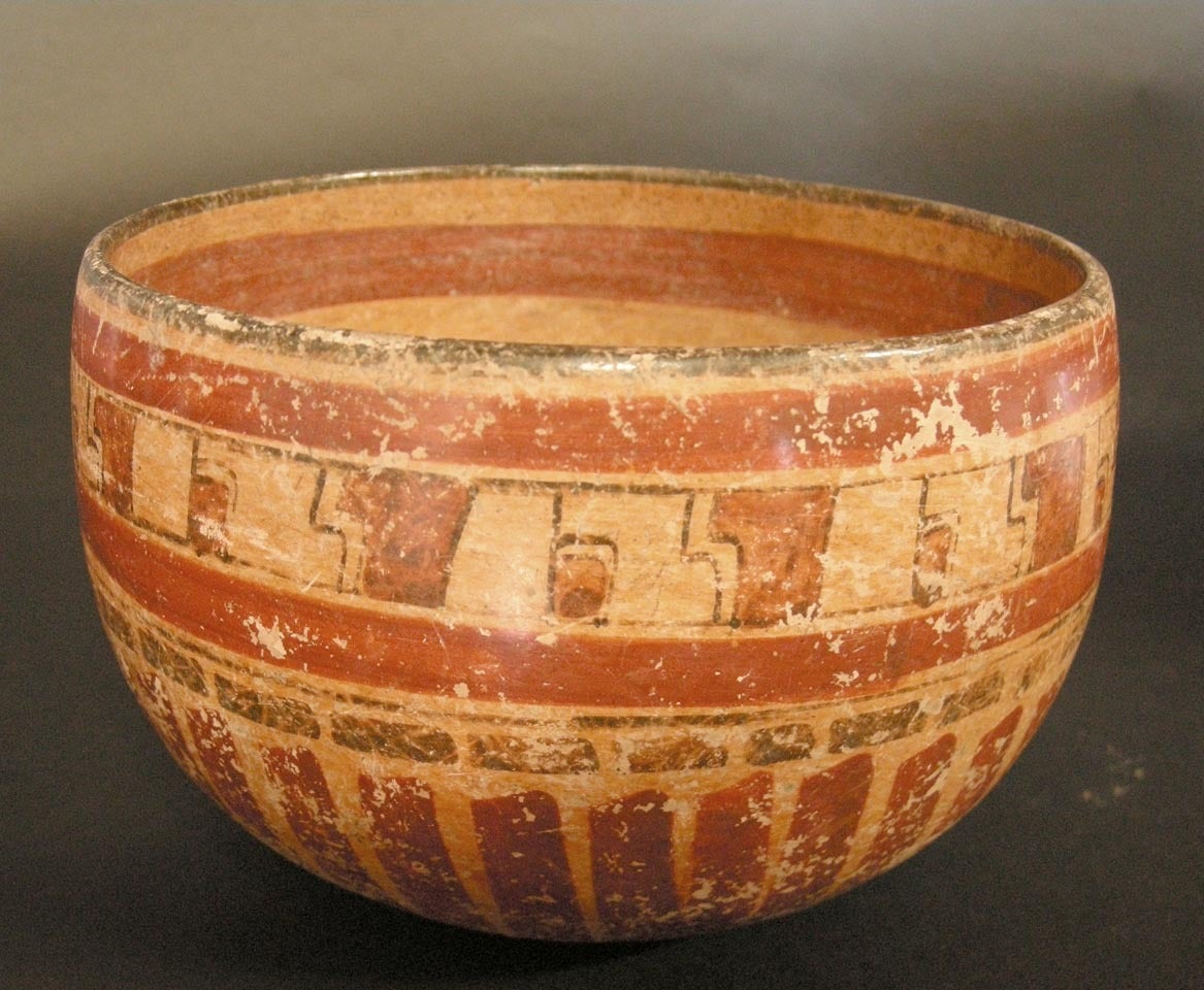 18th Century and Earlier Pre-Columbian Polychrome Guatemalan Vessels