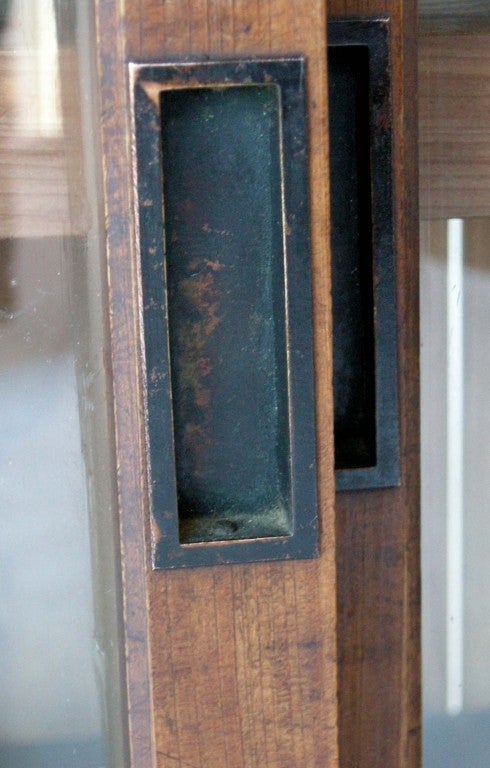 Japanischer Glasschrank aus dem 19. Jahrhundert 5