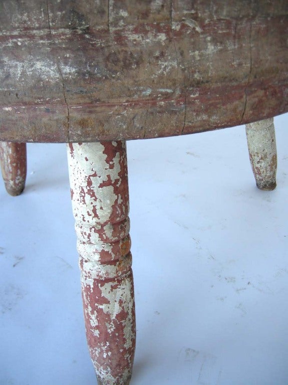 Antique Butcher Block Table 1