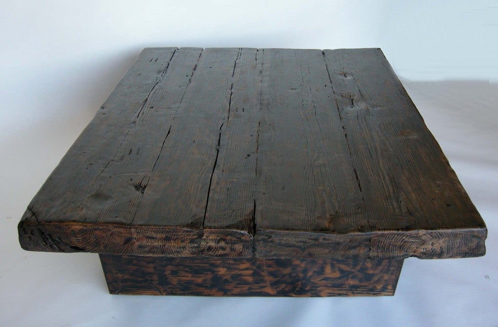 Image showcasing Reclaimed Wood Coffee Table at 1stDibs