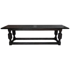 Dos Gallos Custom Oakwood Baroque Console Table