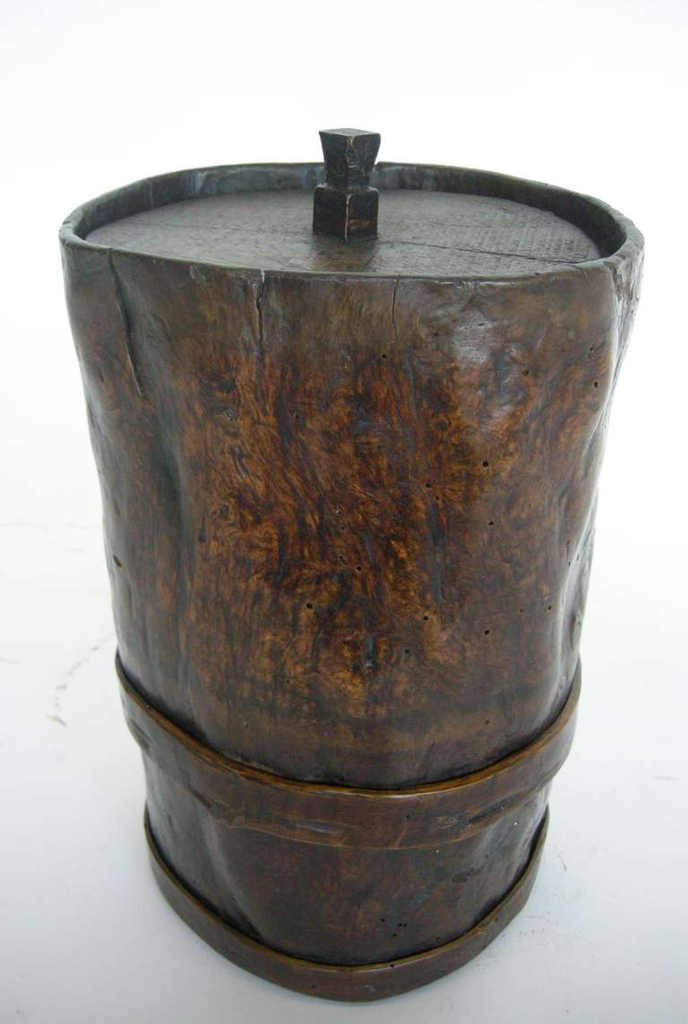 Nepalese Antique Wooden Container