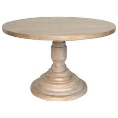 Walnut Pedestal Table- Special Order 