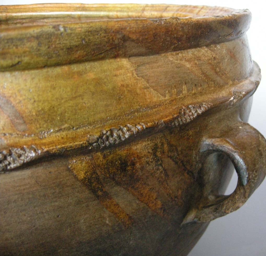 Rustic Antique Large Scale Terracotta Pot