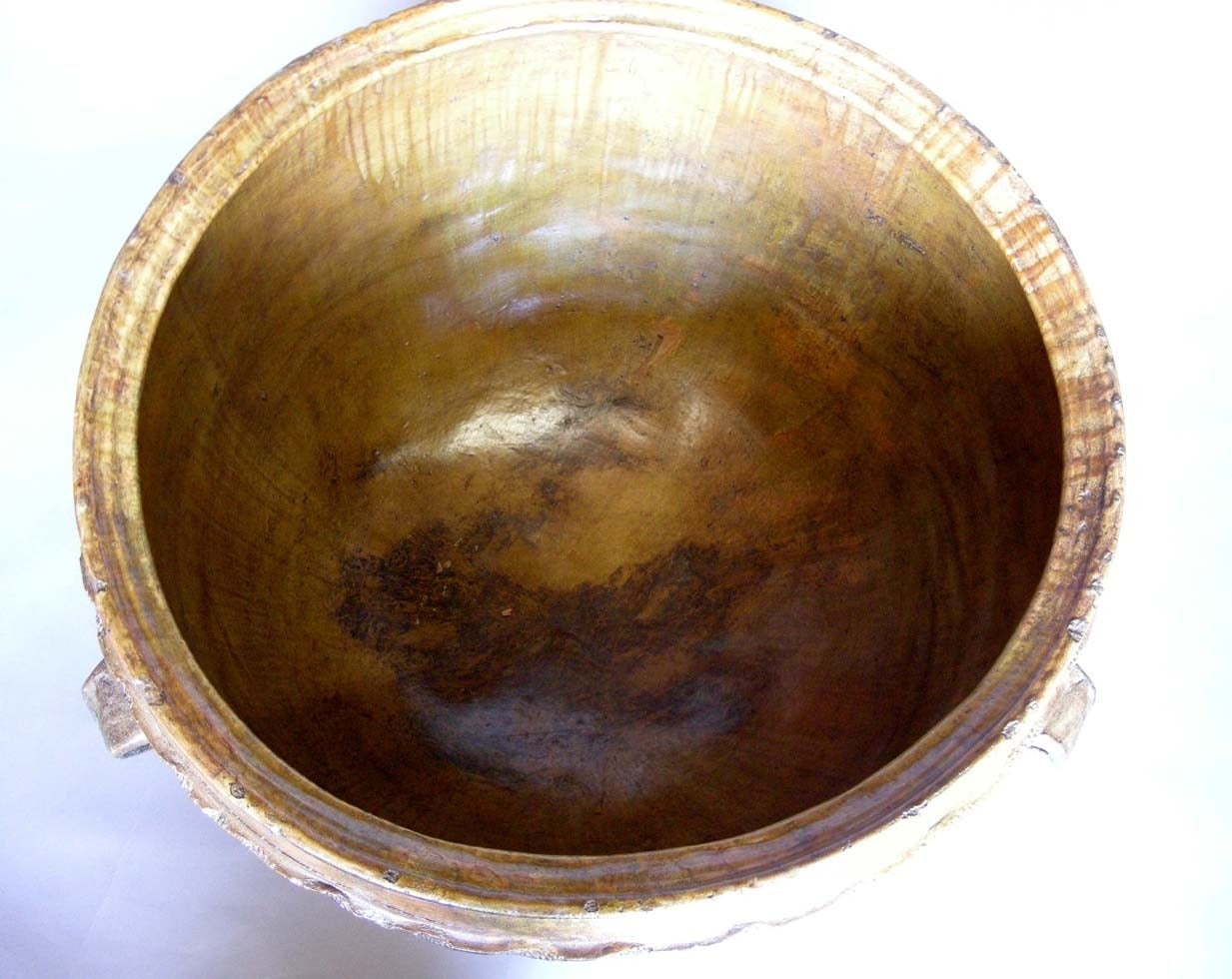 Ceramic Antique Large Scale Terracotta Pot 