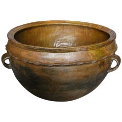 Antique Large Scale Terracotta Pot