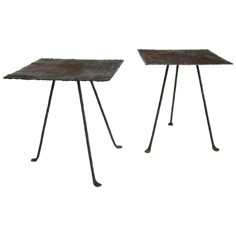 Dos Gallos side table, new