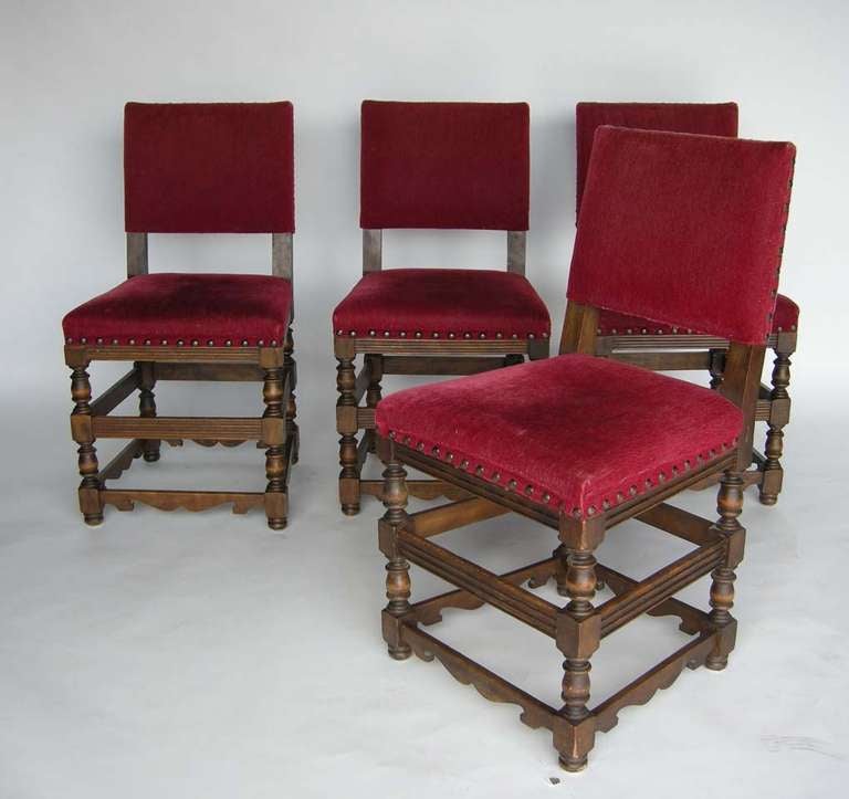 Four Spanish Chairs For Sale at 1stDibs