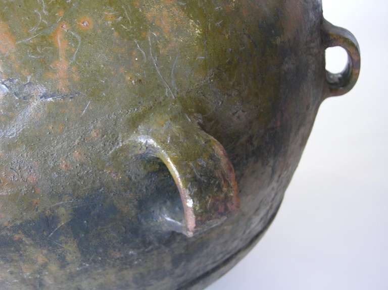 Glazed 19th Century Guatemalan Pot