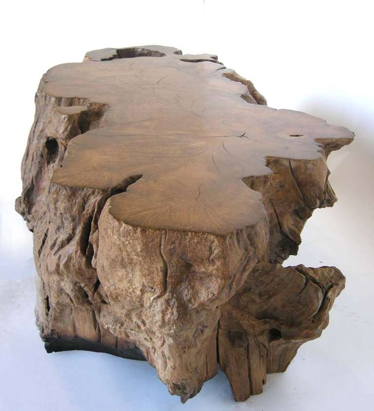Natural Teak Coffee table In Good Condition In Los Angeles, CA