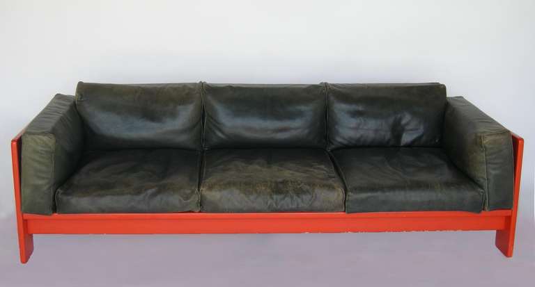 Mid-Century Modern Tobia Scarpa Bastiano Sofa