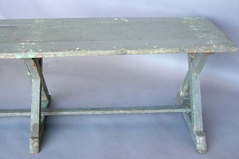 19th Century Painted Bench