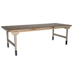 Antique New England Harvest Table