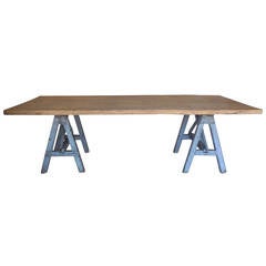 Sawhorse Table