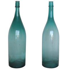 Antique large Scale Sake Bottles