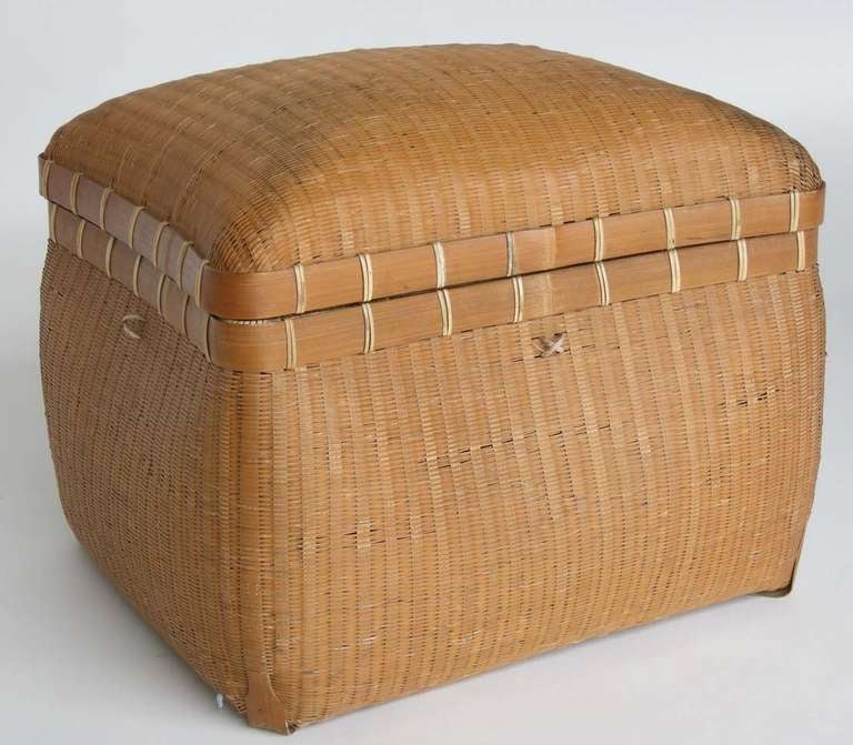 Japonisme Vintage Japanese Basket