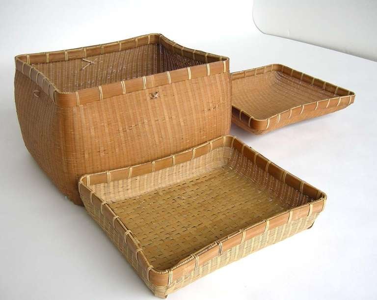 Vintage Japanese Basket 1