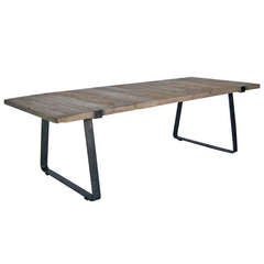 Rustic Iron and Wood Table