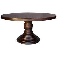 Mahogany Pedestal Table