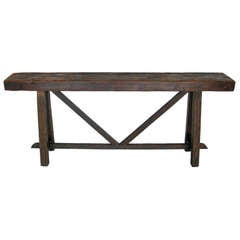 Reclaimed Wood Console