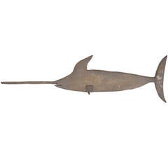 Swordfish Weathervane, 20th Century 10