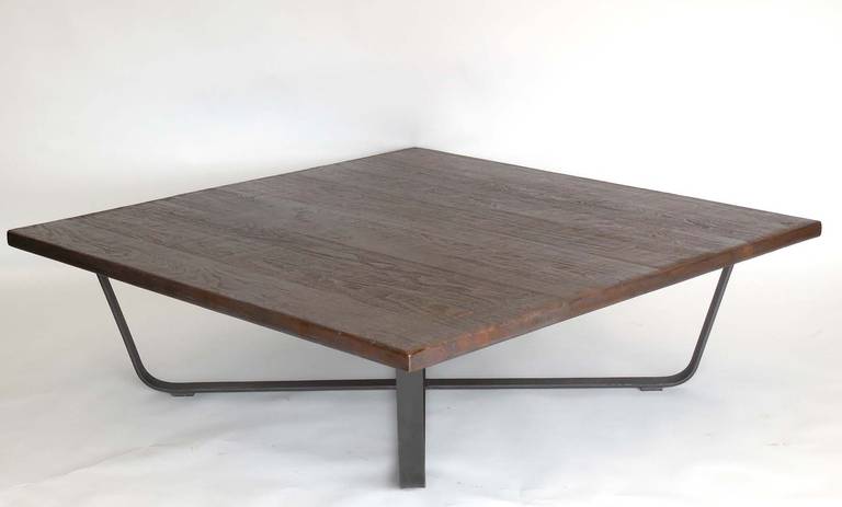 custom walnut coffee table