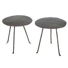 Round Tripod Side Tables 9