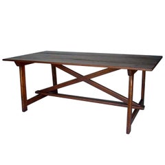 Custom Primitive Saint Anthony Table by Dos Gallos Studio