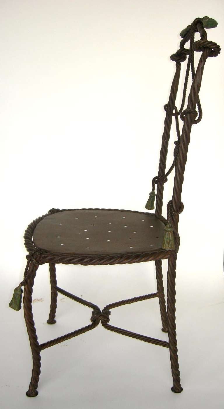 french iron chairs