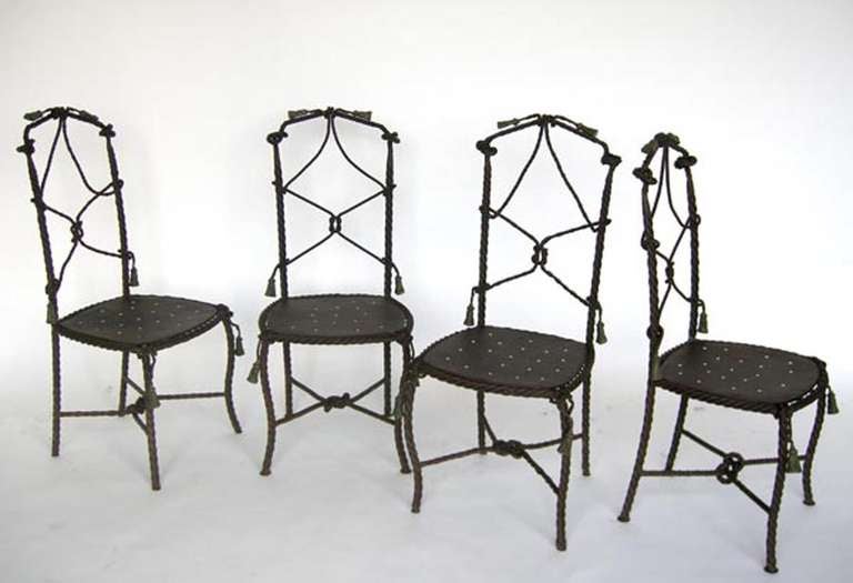 antique cast iron chairs for sale