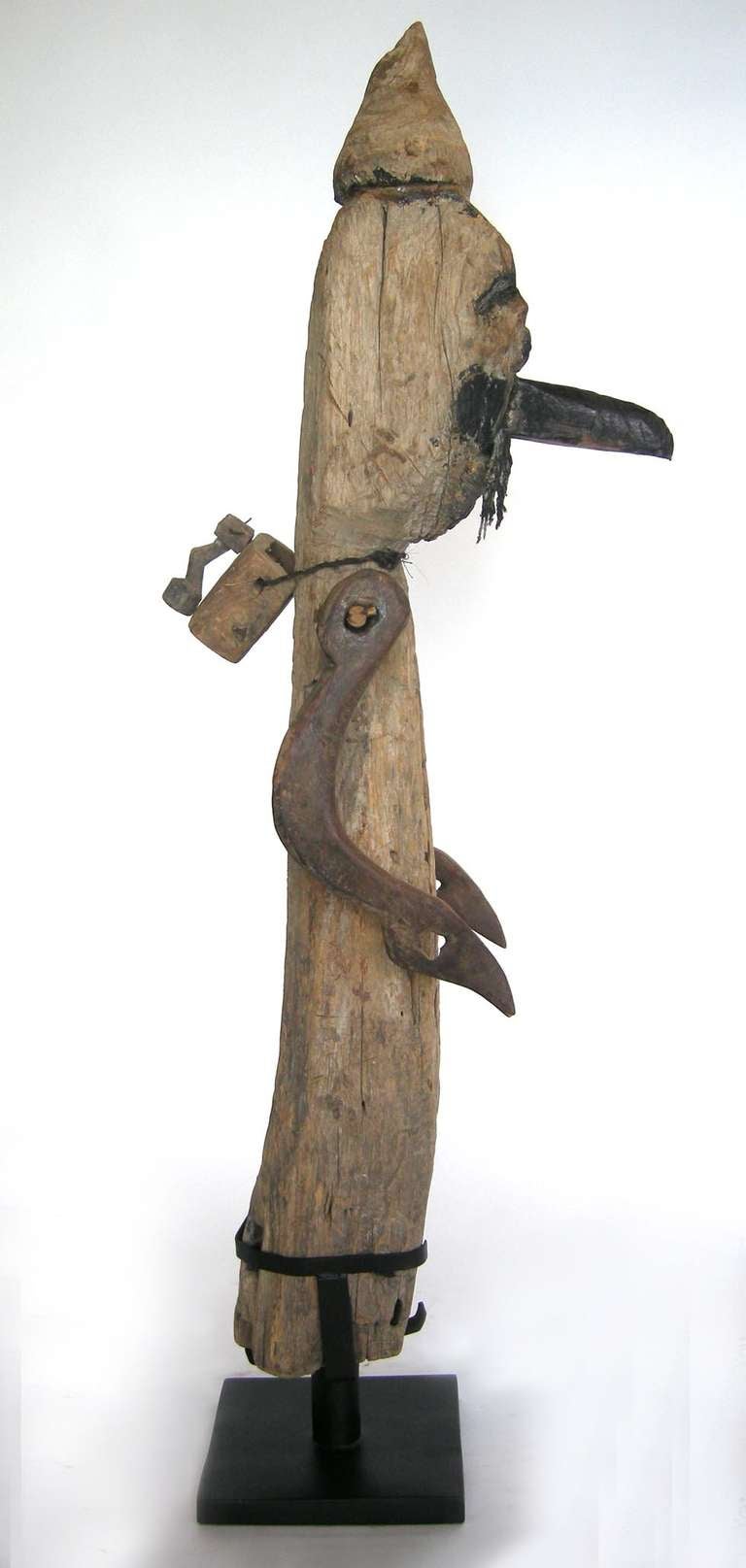 Arte popolare Spaventapasseri balinese in Wood antico in vendita