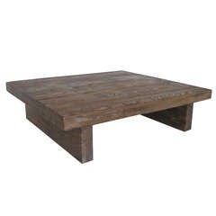Antique Reclaimed Wood Coffee table