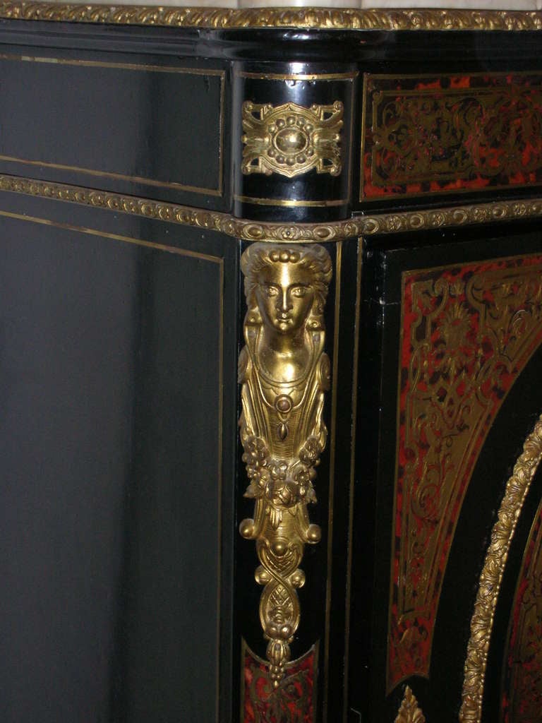 French 19th Century Boulle Cabinet