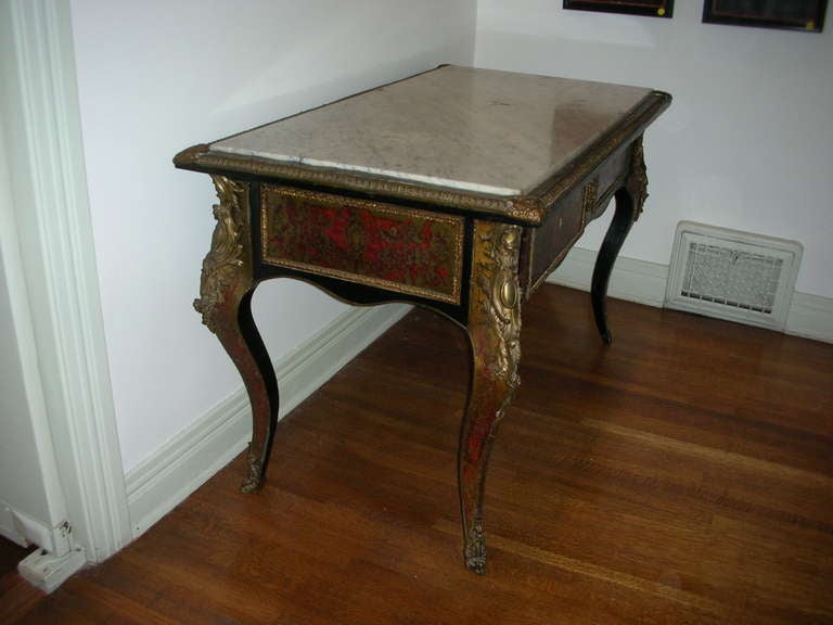Louis XIV 19th Century French Boulle Desk