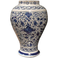 18th Century Dutch Delft Vase