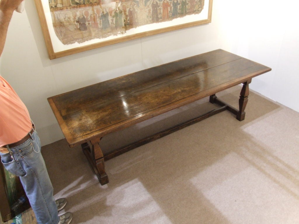 Fine 17th c. English Oak Refectory Table 1
