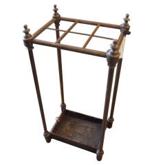 Antique English Six-hole Umbrella Stand