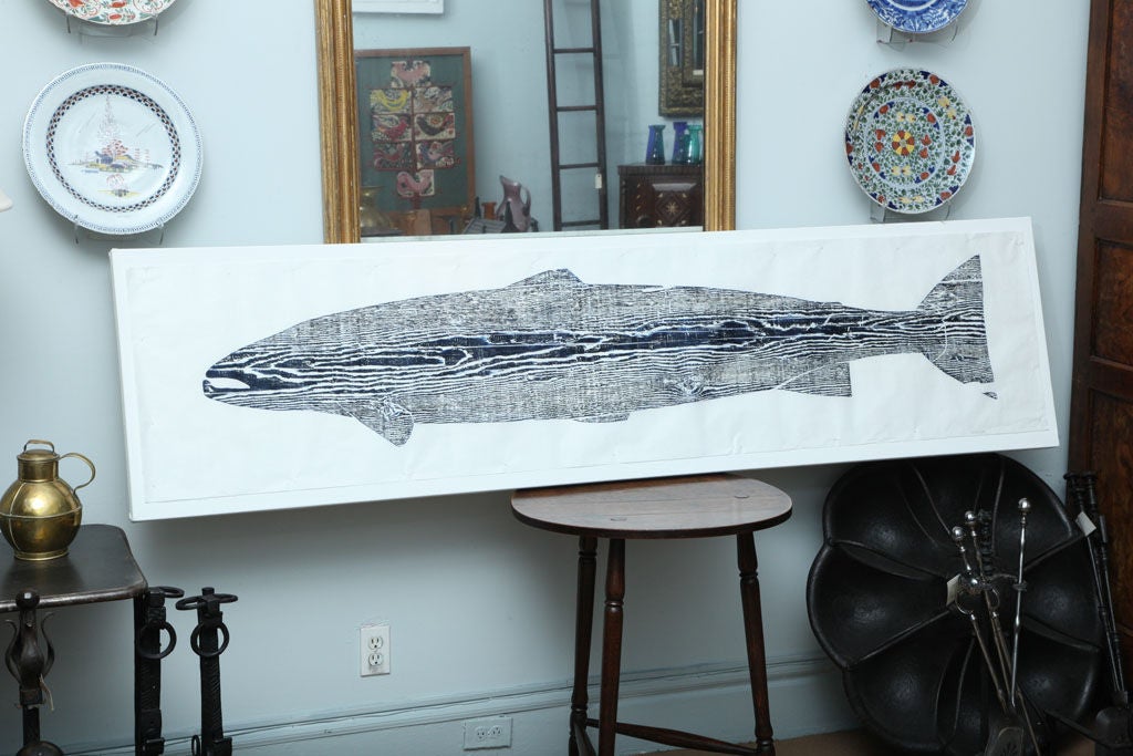 "Tyne Salmon" by British Artist Julian Meredith